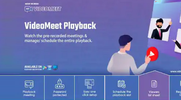 Record, Replay and Share: VideoMeet introduces Playback feature